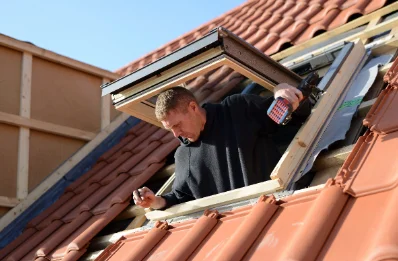 Pose de fenêtres de toit Velux à Jettingen